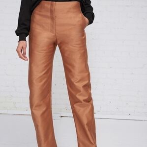 Lemaire Brown Cotton Loose Pants‎ Sz 38 4 6